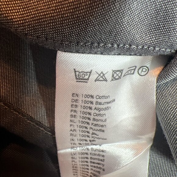 Eton Men's Dress Shirt - Mid Grey Colour - Picture 3 of 3